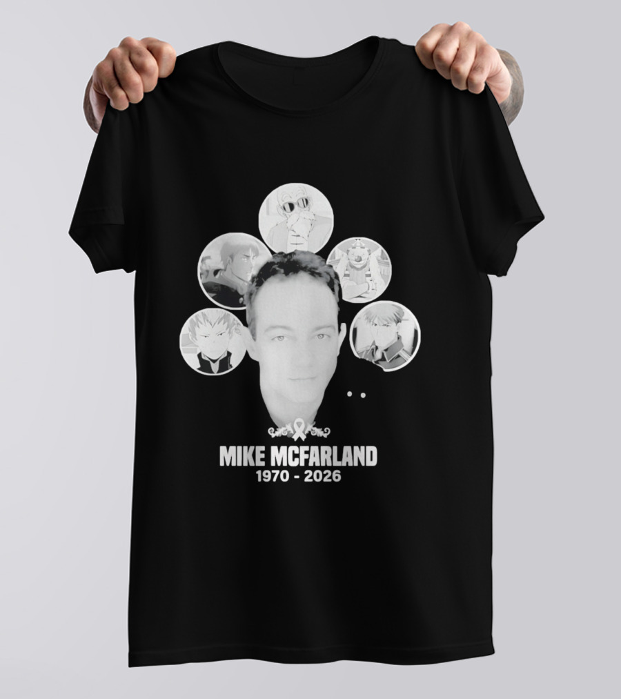 Mike McFarland 1970 2026 Anime Characters T-Shirt