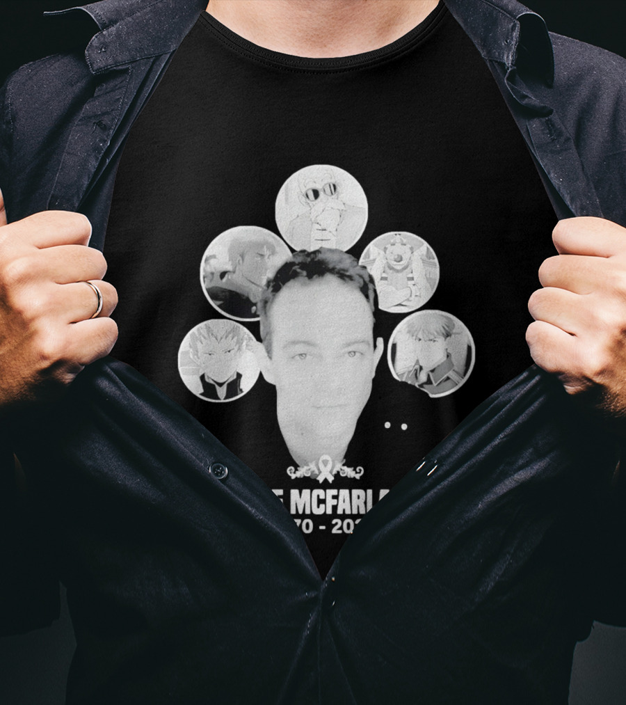 Mike McFarland 1970 2026 Anime Characters T-Shirt