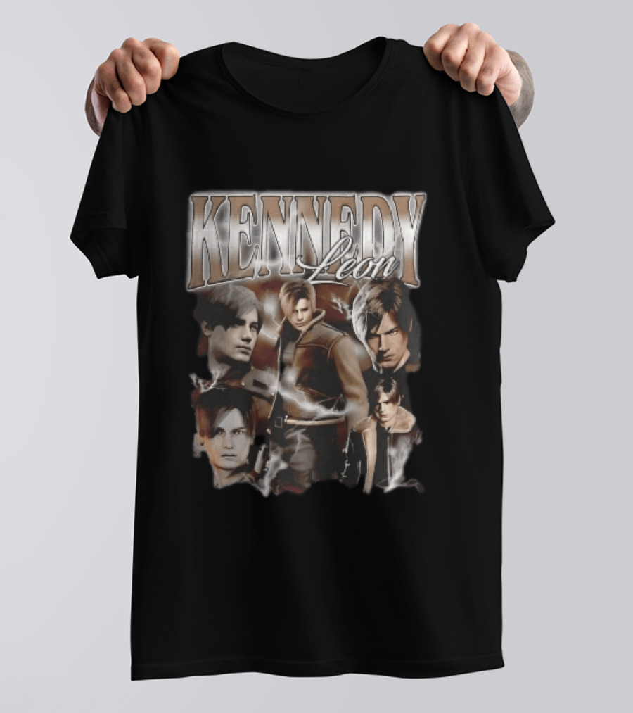 Kennedy Leon Lightning Smoke Bootleg T-Shirt