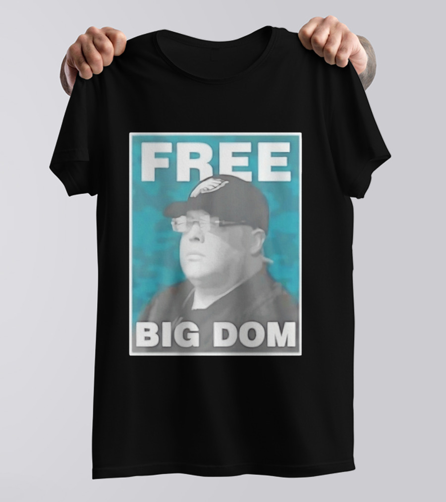 Philadelphia Eagles SEAL Team S07 Free Big Dom T-Shirt