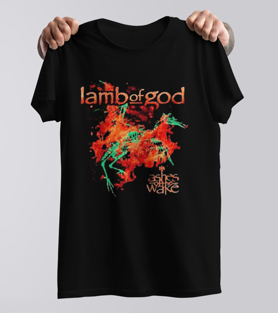 Lamb Of God Ashes Of The Wake Fire Bone And Ashes 2026 Collection T-Shirt