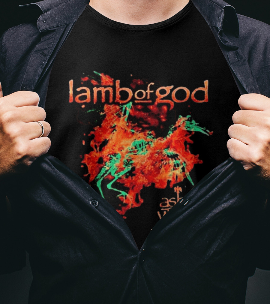 Lamb Of God Ashes Of The Wake Fire Bone And Ashes 2026 Collection T-Shirt