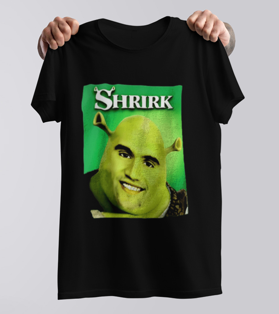 Shrirk Shrek Meme Face Swap Ogre T-Shirt