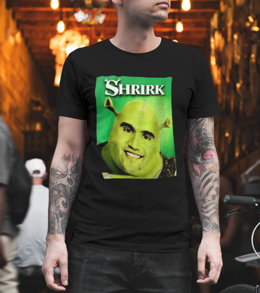 Shrirk Shrek Meme Face Swap Ogre T-Shirt