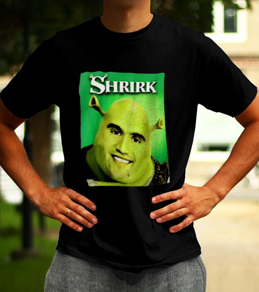Shrirk Shrek Meme Face Swap Ogre T-Shirt