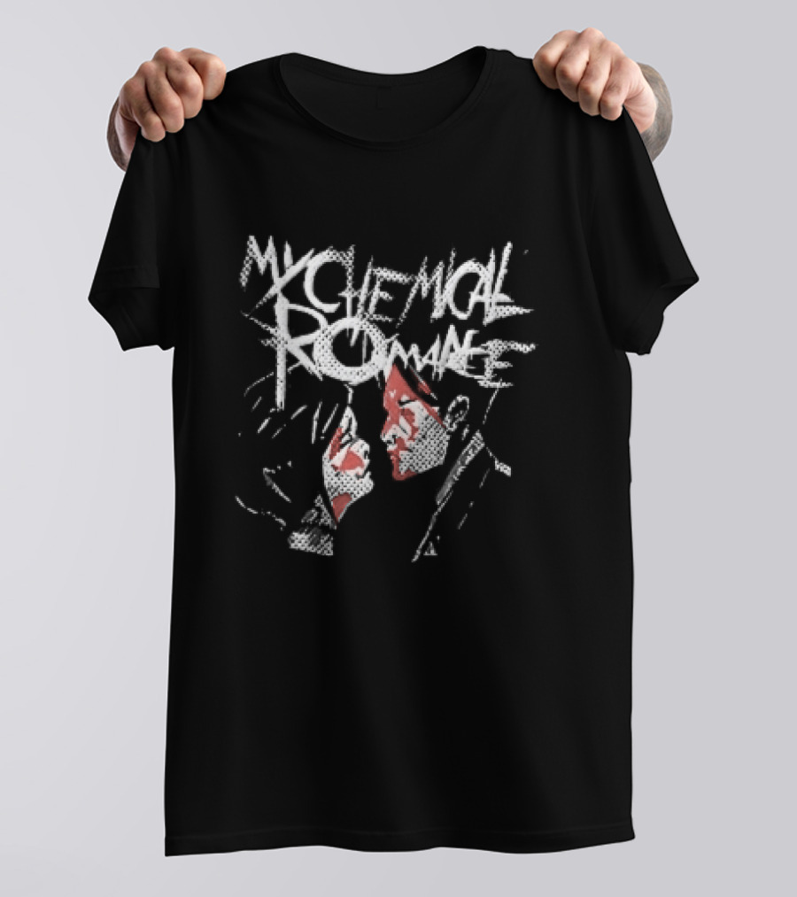 My Chemical Romance Bloody Romance Halftone T-Shirt