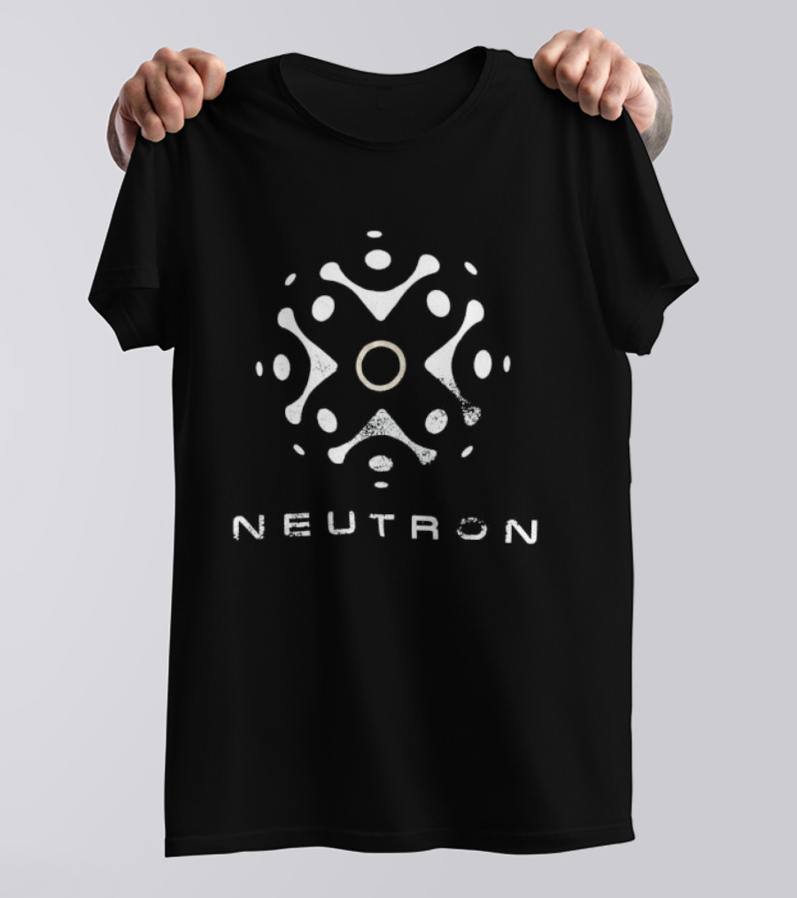 Neutron Minimalist Modern Atomic T-Shirt