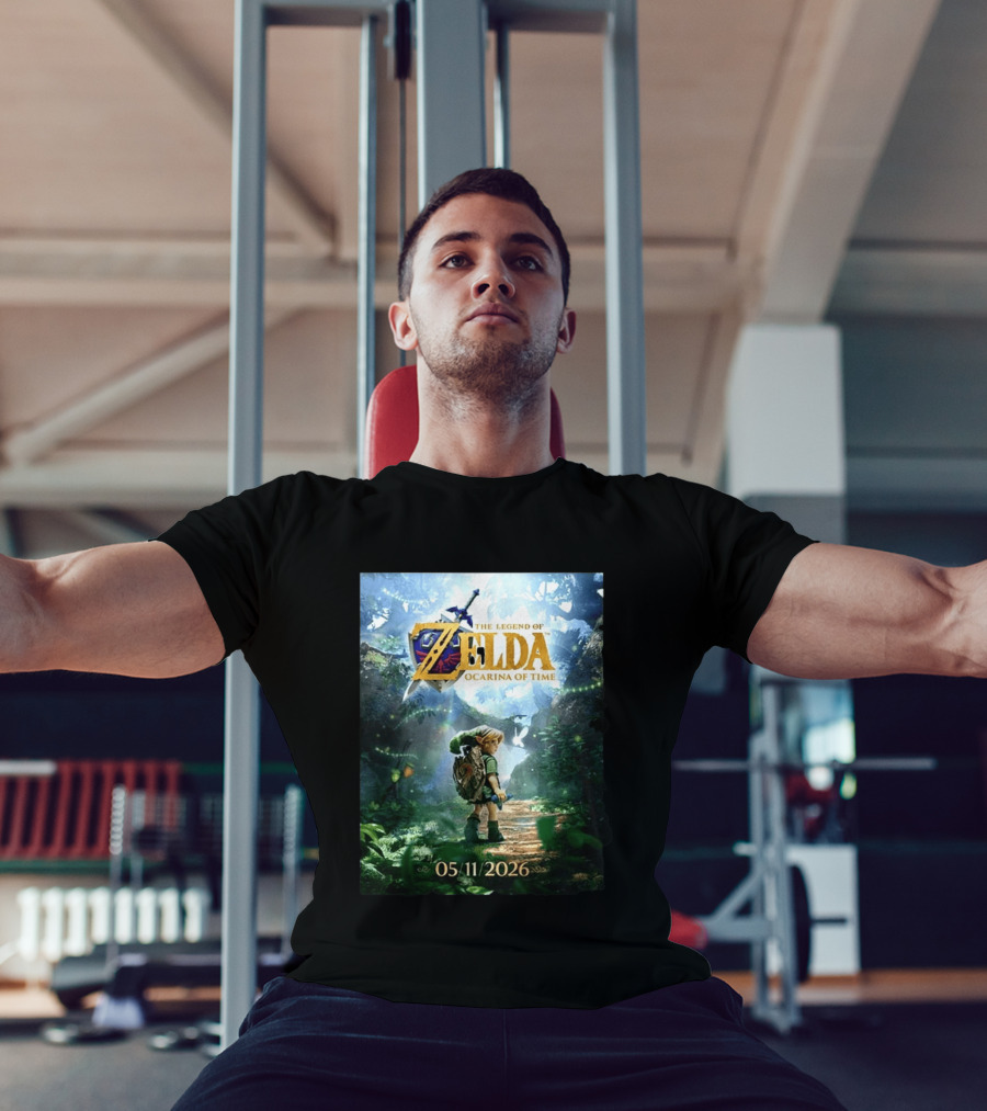 The Legend Of Zelda Ocarina Of Time 05/11/2026 Nitendo Switch 2 Release T-Shirt