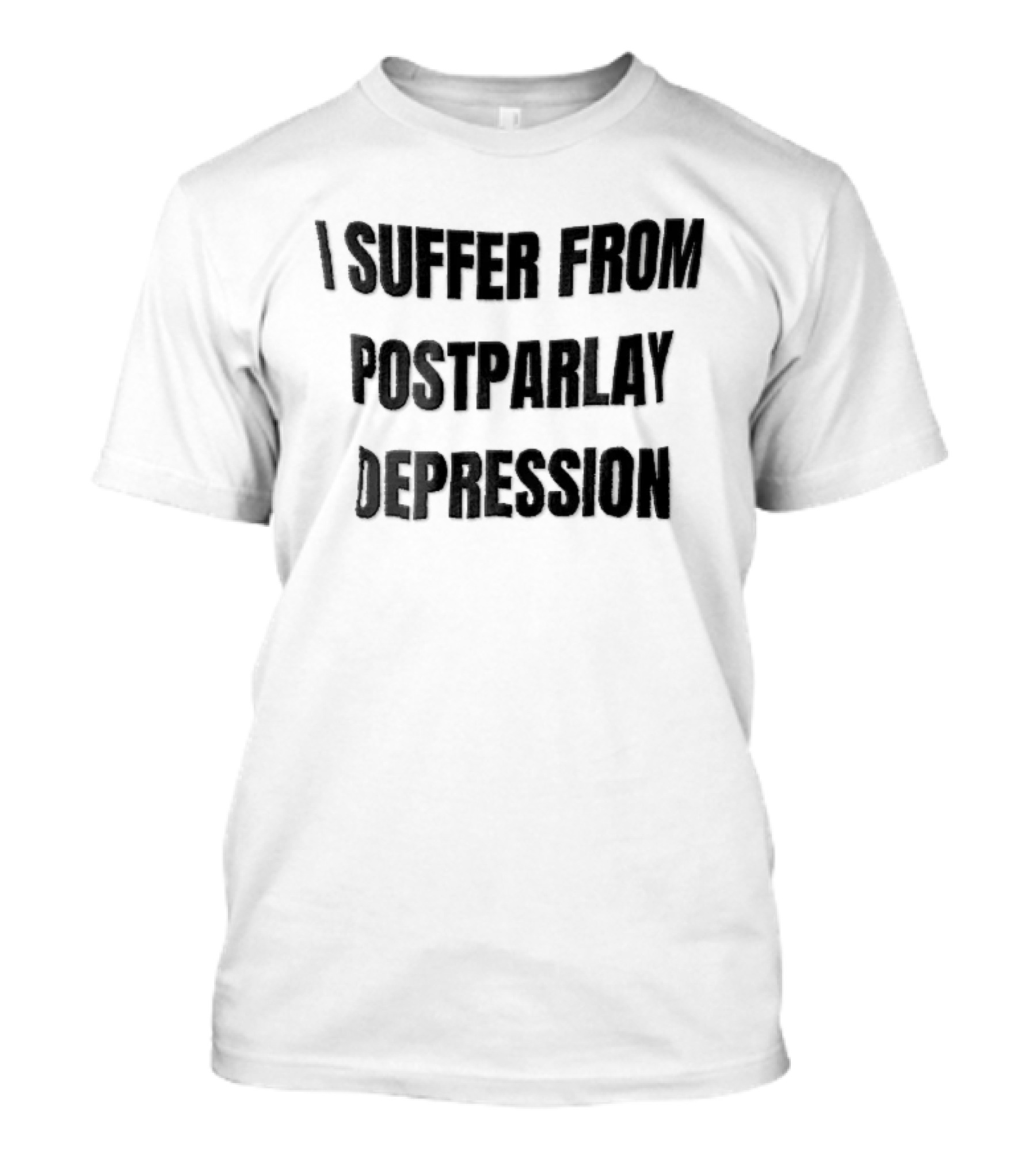 I Suffer From Postparlay Depression Sports Betting Humor T-Shirt