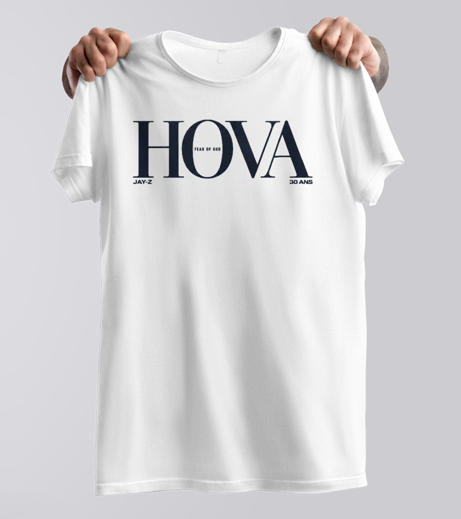 Jay Z Hova Fear Of God 30 Ans T-Shirt