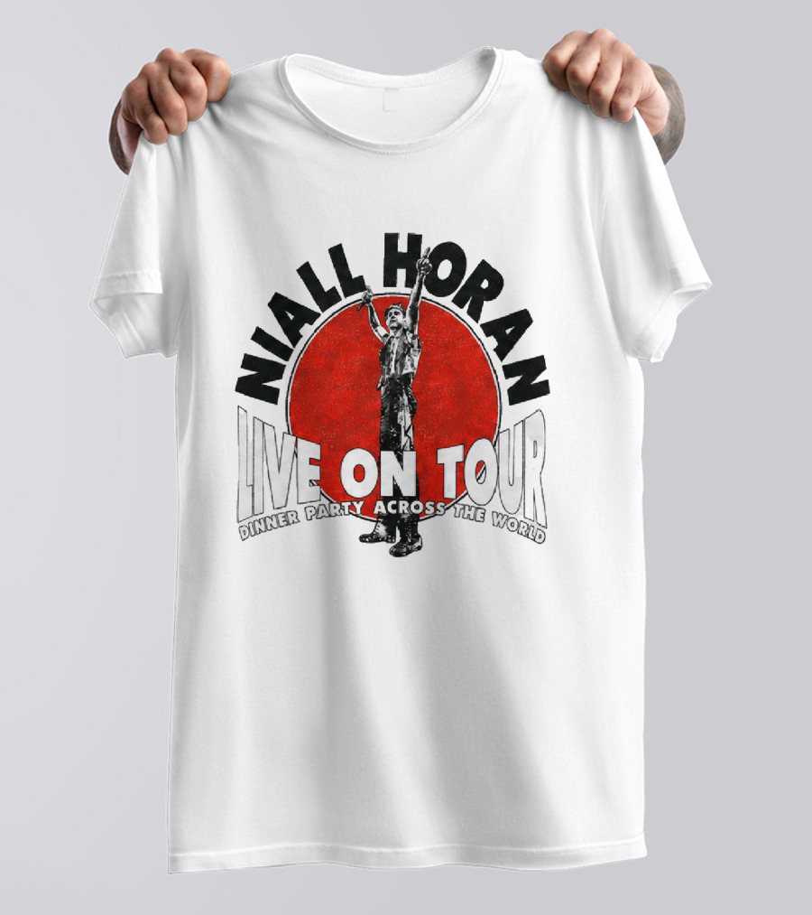Niall Horan Live On Tour Dinner Party Across The World T-Shirt