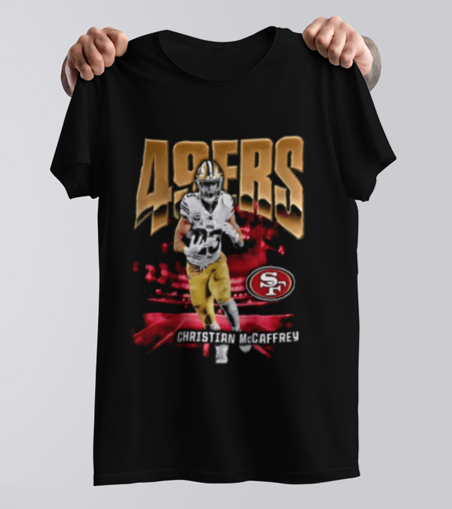49ers Christian McCaffrey SF Football T-Shirt