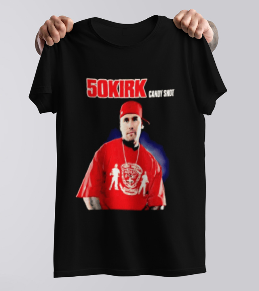 50KIRK Candy Shot Man Red Outfit T-Shirt