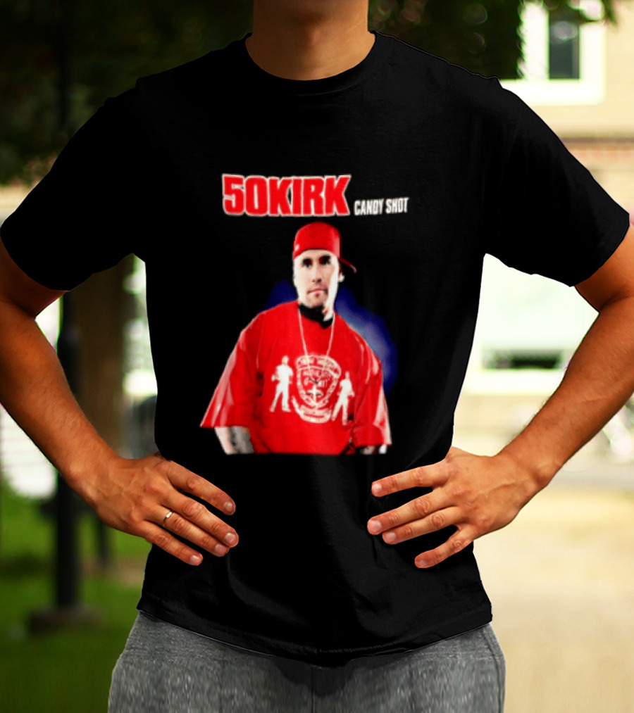 50KIRK Candy Shot Man Red Outfit T-Shirt