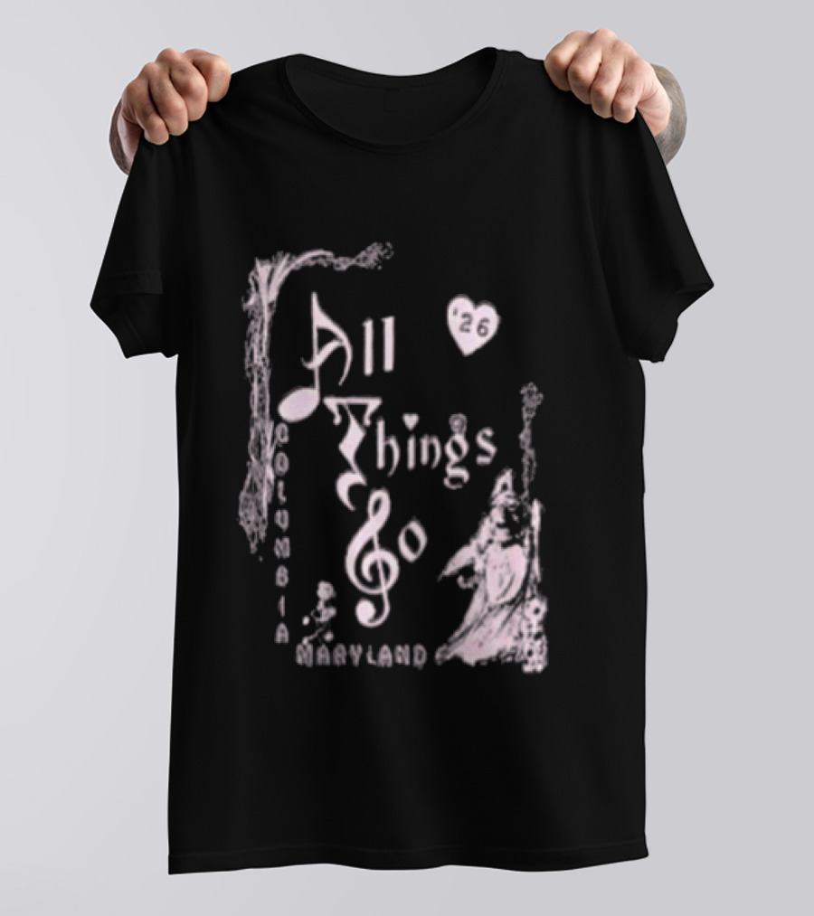 All Things Go NYC Festival 2026 DC Garden Angel T-Shirt