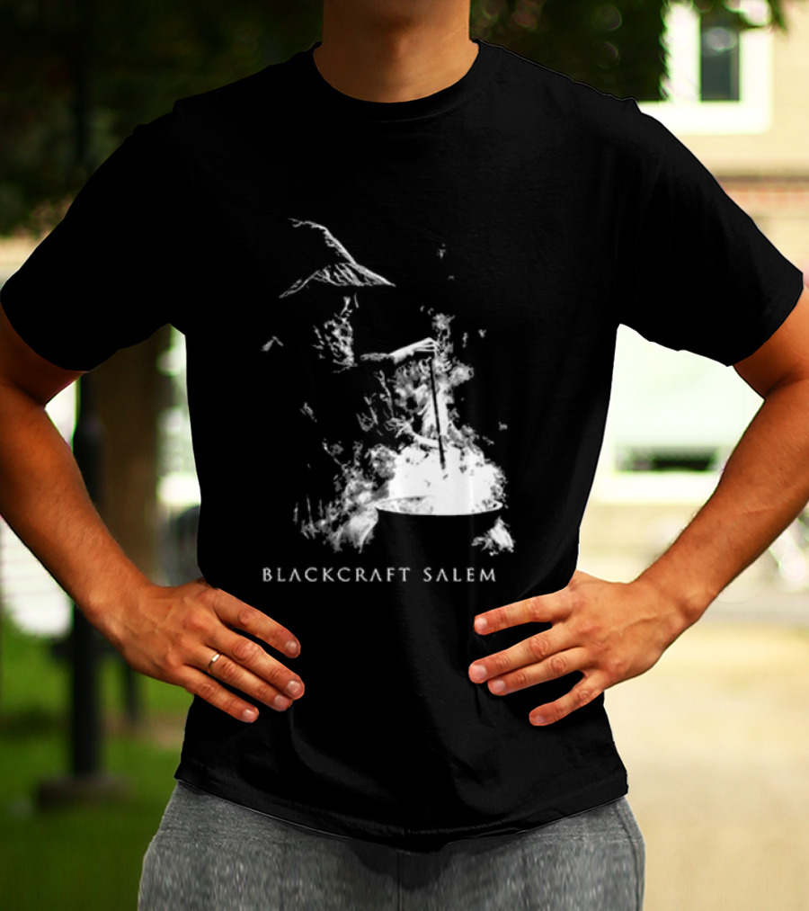 Blackcraft Salem Don't Tell Me How To Be A Witch If I Wanted Rules I'd Go To Church T-Shirt
