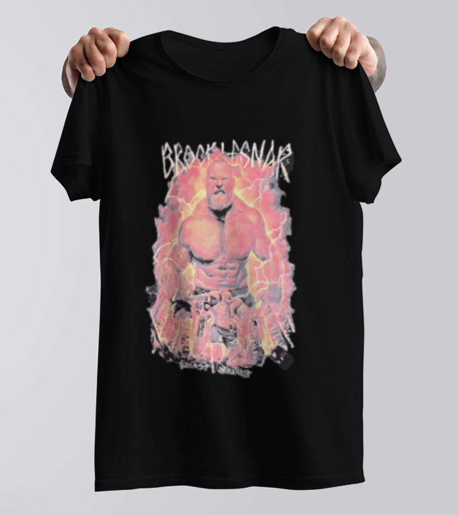 Brock Lesnar Beast Incarnate WWE Lightning Power T-Shirt