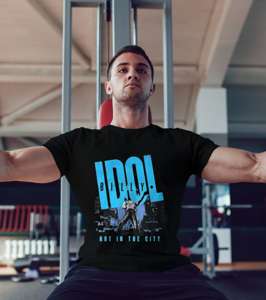 Billy Idol Hot In The City Las Vegas Show 2026 T-Shirt