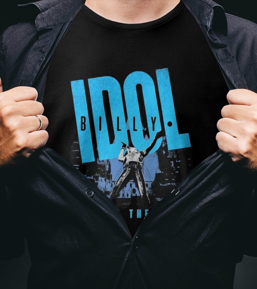 Billy Idol Hot In The City Las Vegas Show 2026 T-Shirt