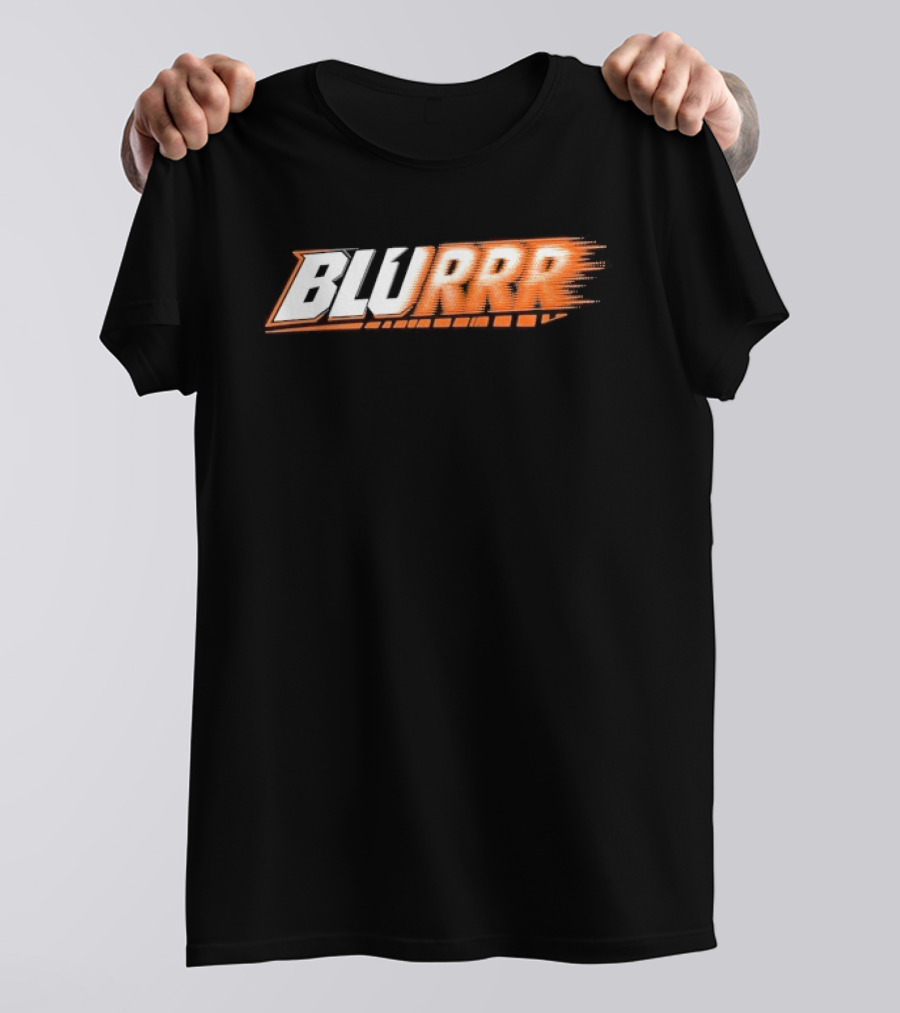 Cincinnati Bengals Blurrr Football T-Shirt