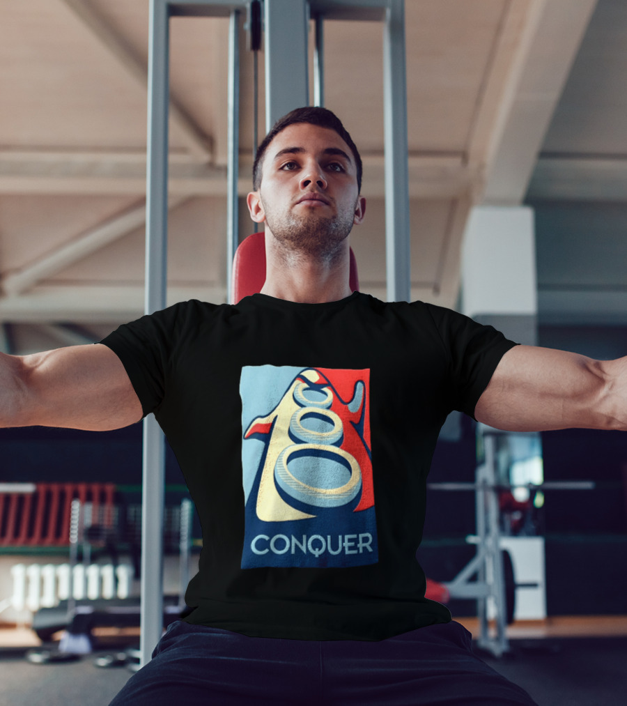 Conquer Penguin Three Rings T-Shirt