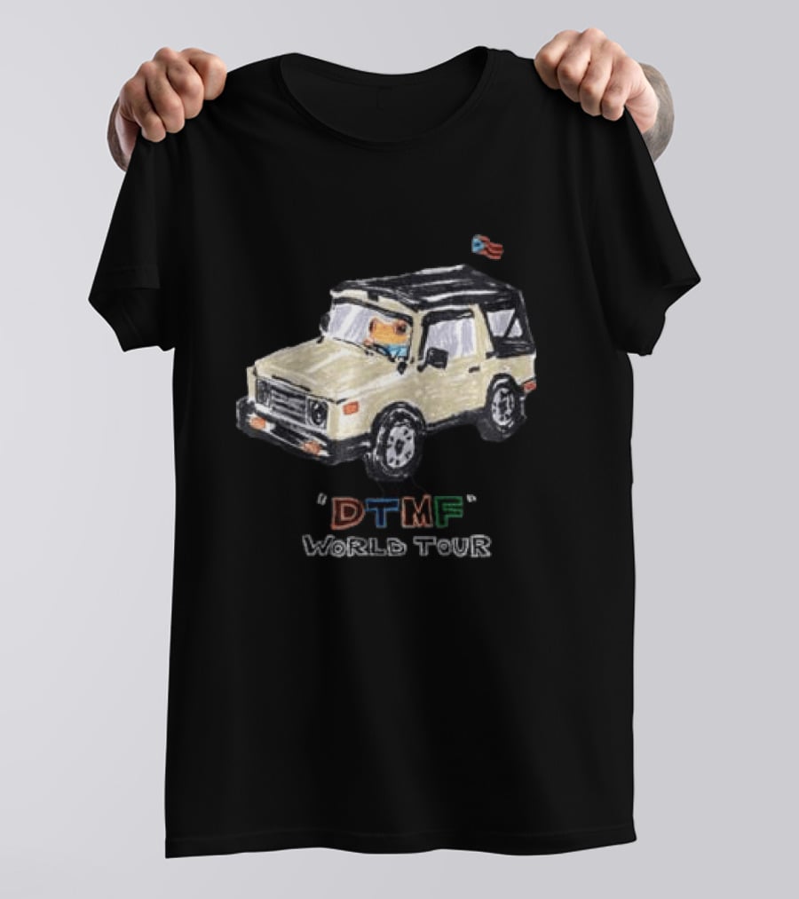 DTMF Jeep World Tour Debi Tirar Mas Fotos Store Black T-Shirt