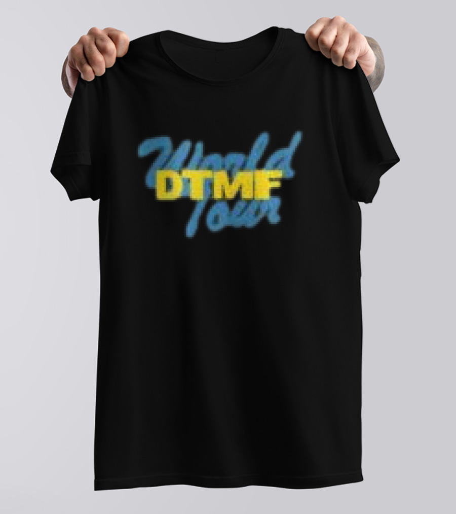 Debi Tirar Mas Fotos Dtmf World Tour Black T-Shirt
