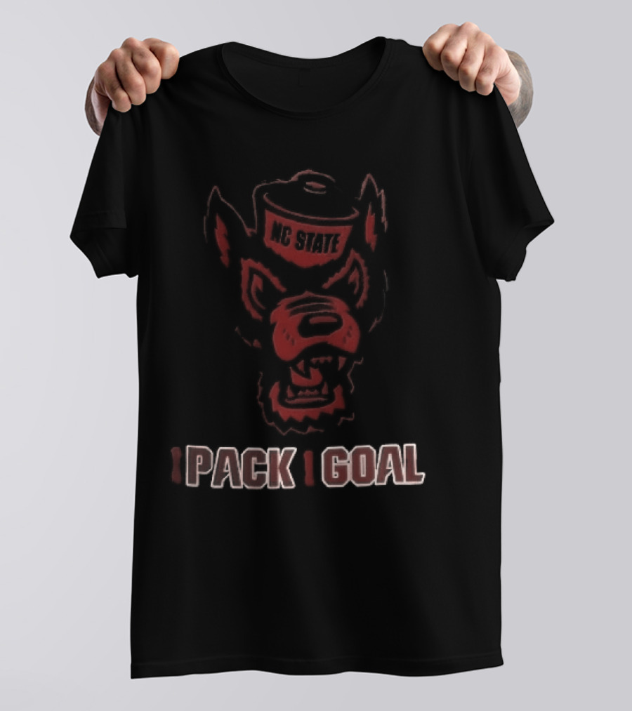 NC State Wolfpack NCAA Pack Goal Sailor Hat Camouflage T-Shirt
