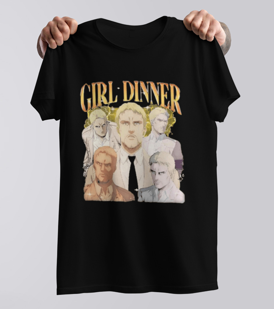 Niall Horan Girl Dinner 2026 New Anime Characters T-Shirt