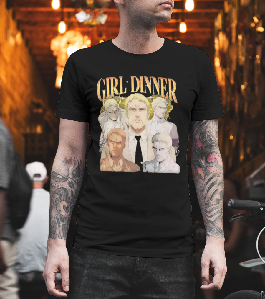 Niall Horan Girl Dinner 2026 New Anime Characters T-Shirt