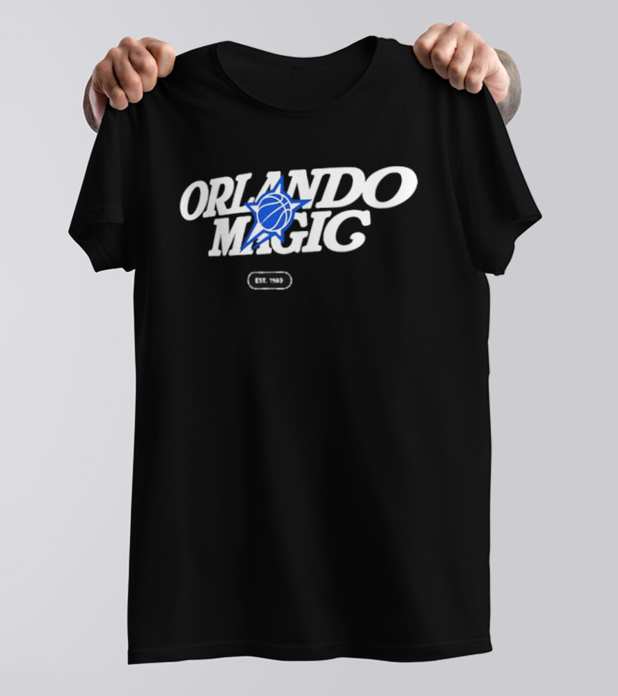 Orlando Magic Est 1989 Star Basketball T-Shirt