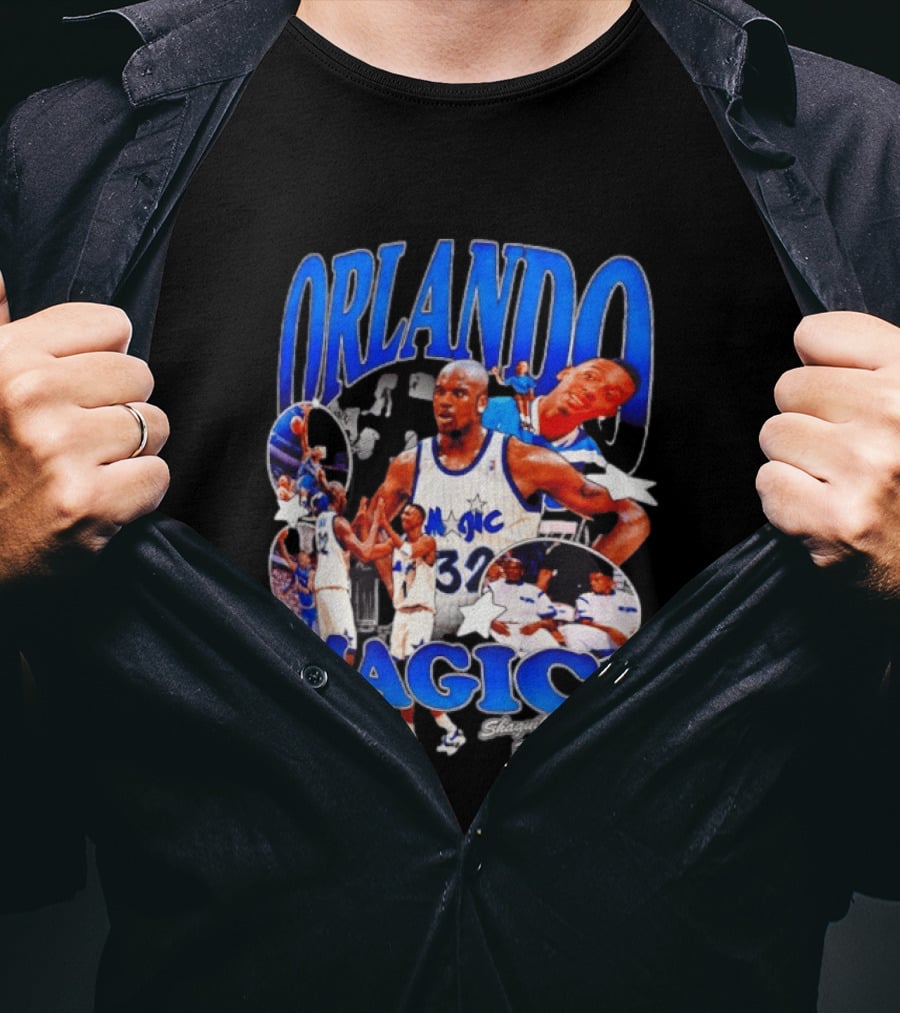Orlando Magic Shaquille O'Neal Penny Hardaway Legends T-Shirt