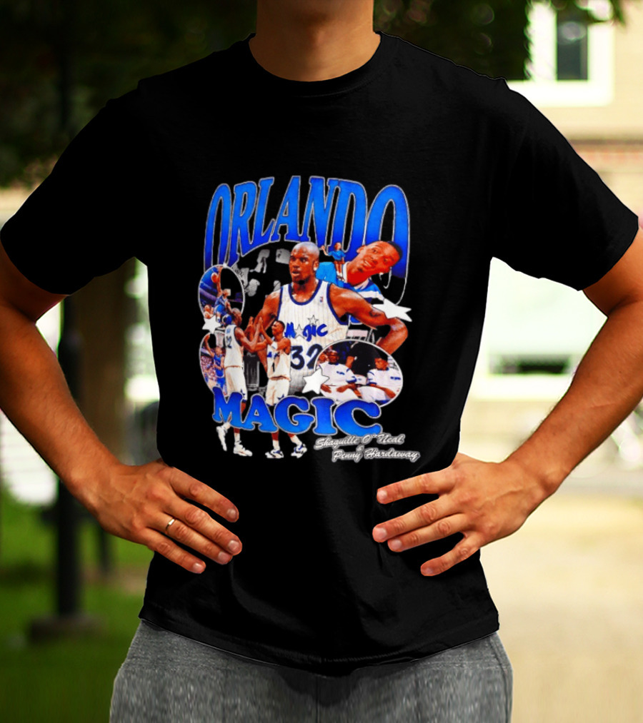 Orlando Magic Shaquille O'Neal Penny Hardaway Legends T-Shirt