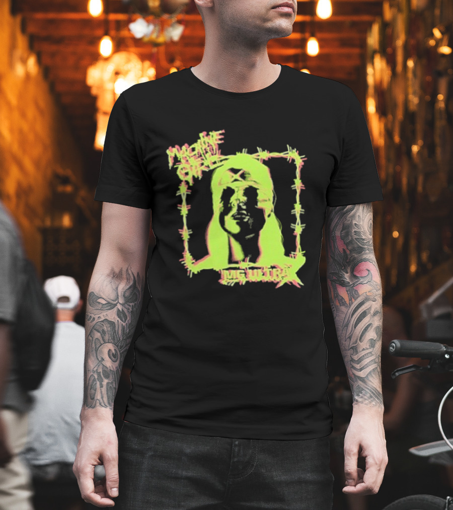 Machine Girl MG Ultra 2026 Tour Neon T-Shirt