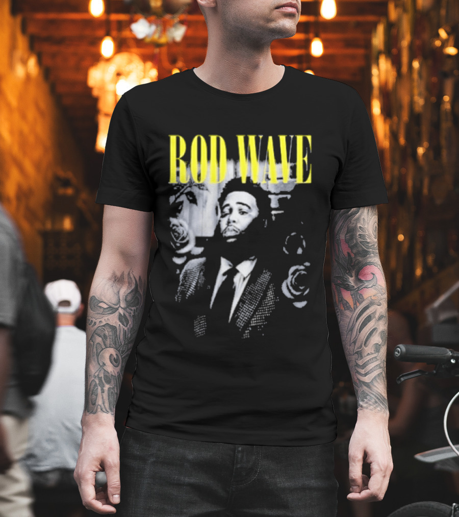 Rod Wave Don't Look Down Tour 2026 Rose Garden Concert Dates T-Shirt
