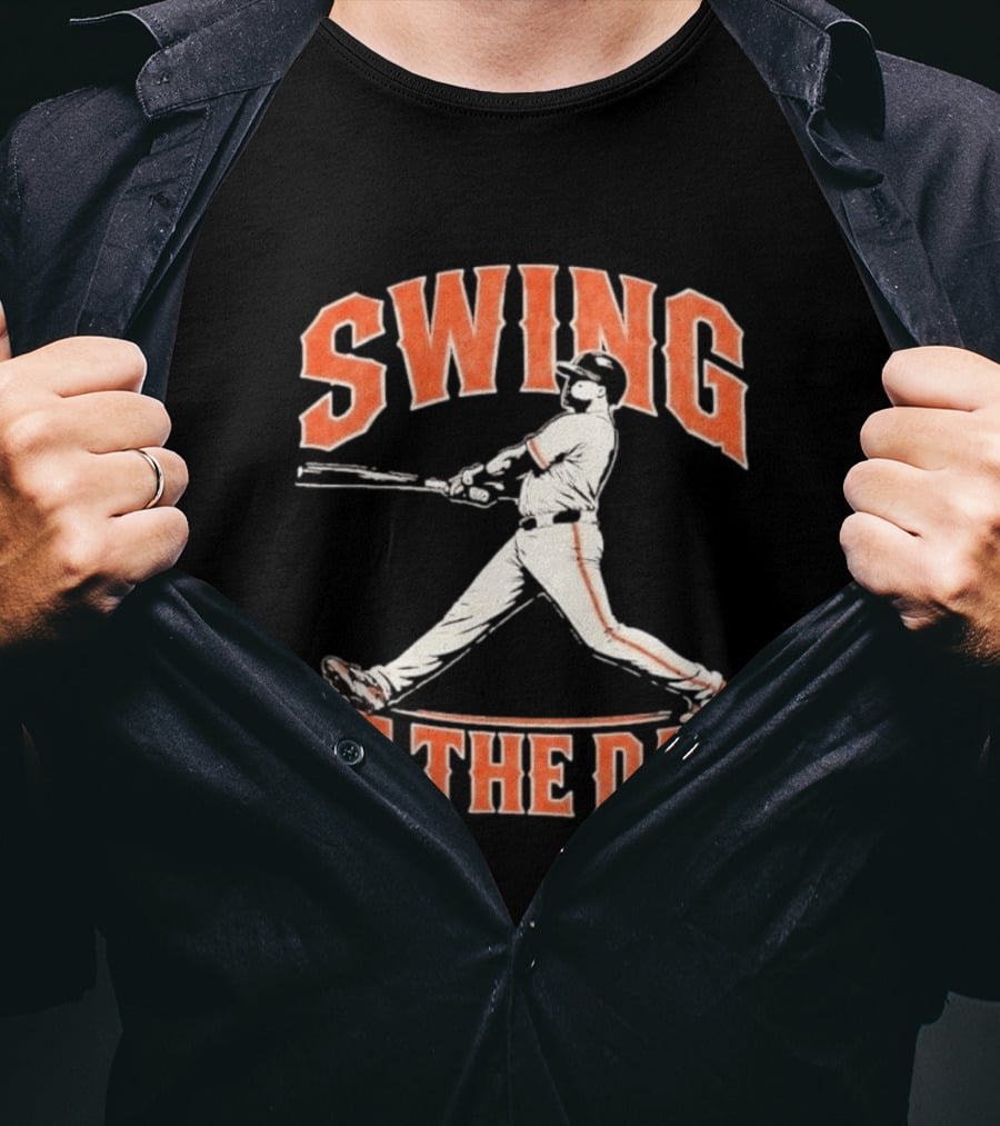 SF Giants Swing Of The Day Baseball 2026 T-Shirt