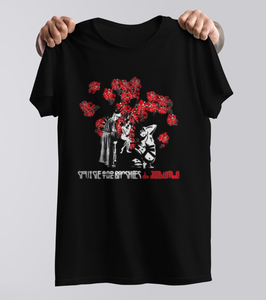 Siouxsie And The Banshees Downside Up Red Blossom T-Shirt