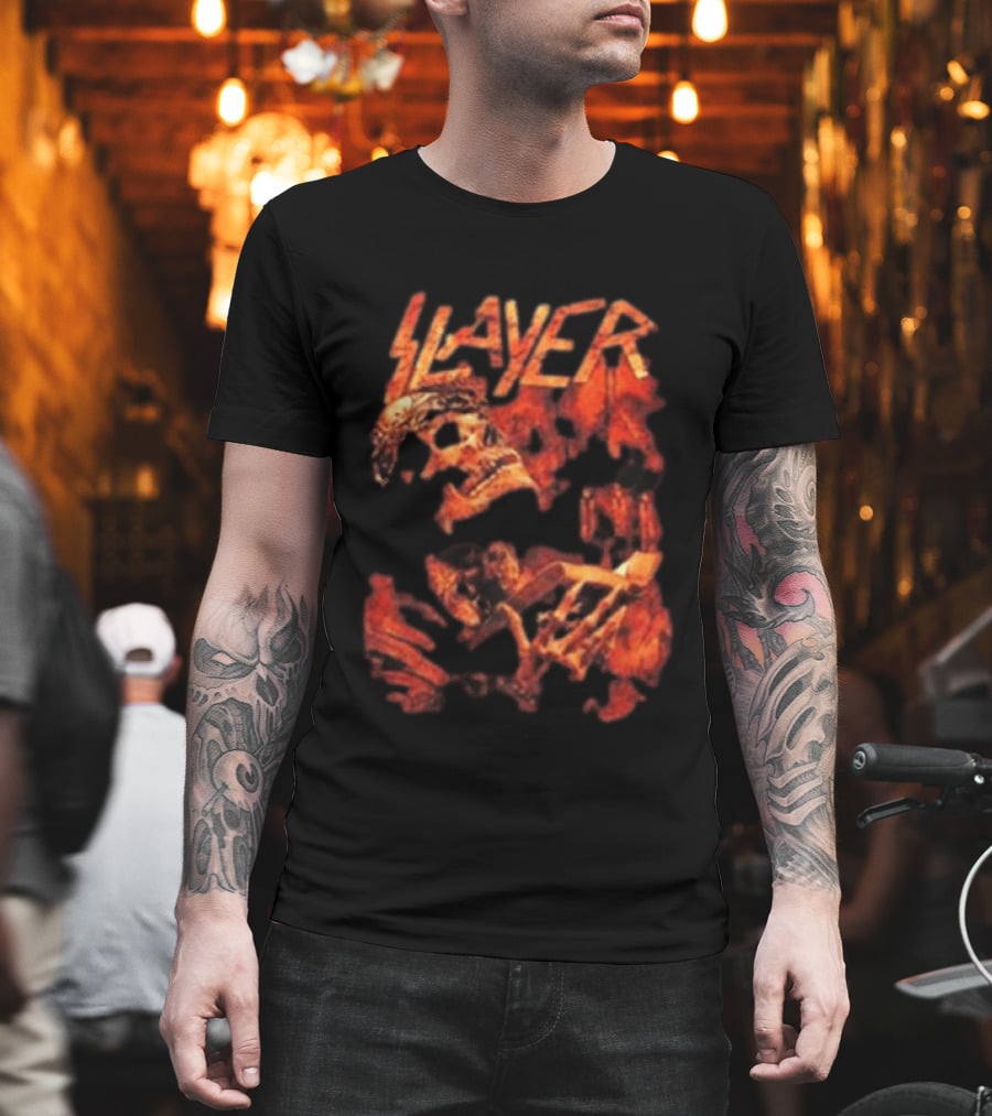 Slayer God Hates Us All Skull T-Shirt