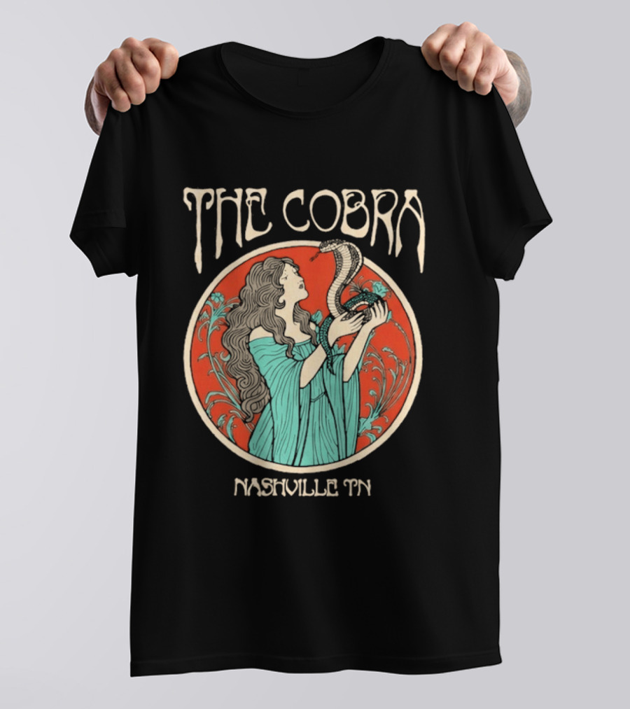 The Cobra Nashville TN Retro Snake T-Shirt