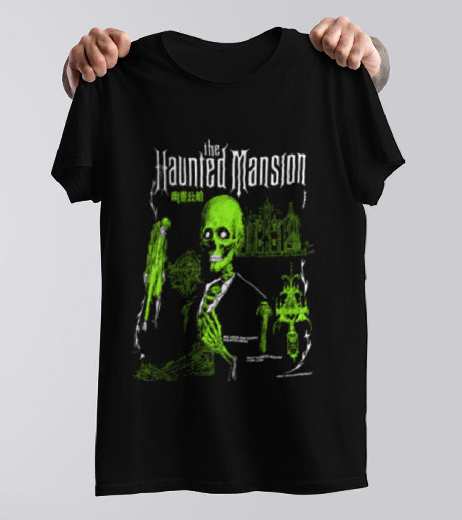 The Haunted Mansion 999 Happy Haunts Room For 1000 Any Volunteers T-Shirt