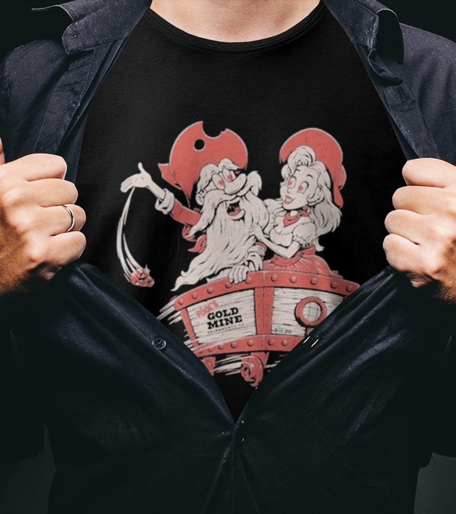The Red Clay Strays Fools Gold Mine Sacramento CA 09.11.26 Limited Edition T-Shirt