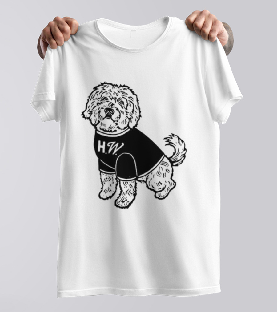 Hayley Williams Alf Raglan Dog Wearing T-Shirt