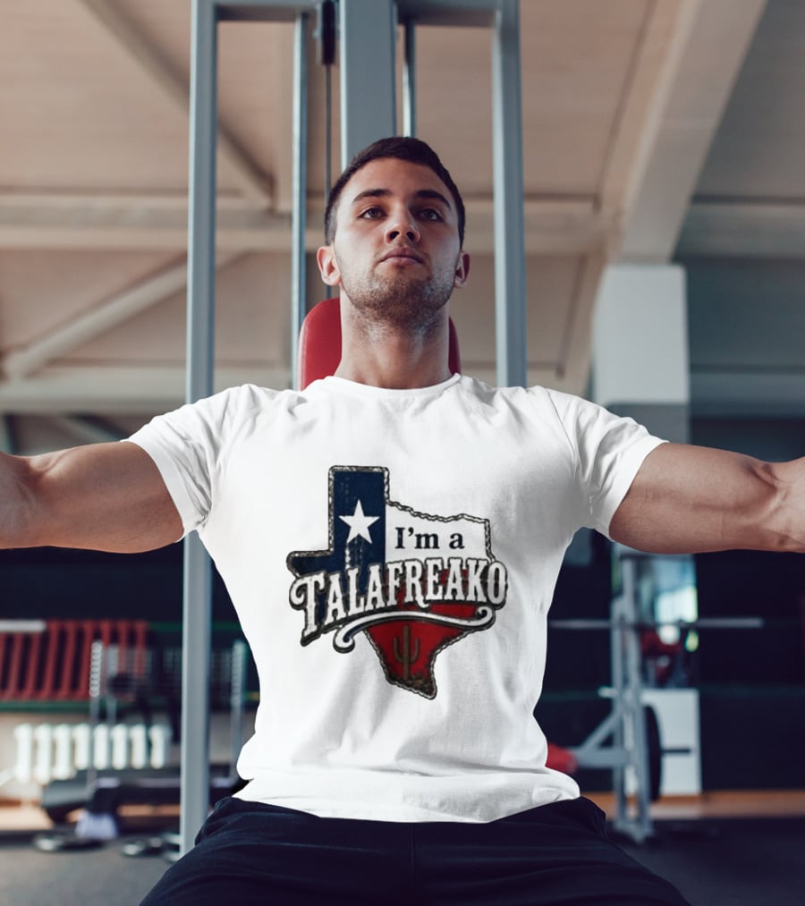 I'm A Talafreako Texas Map Star Cactus T-Shirt