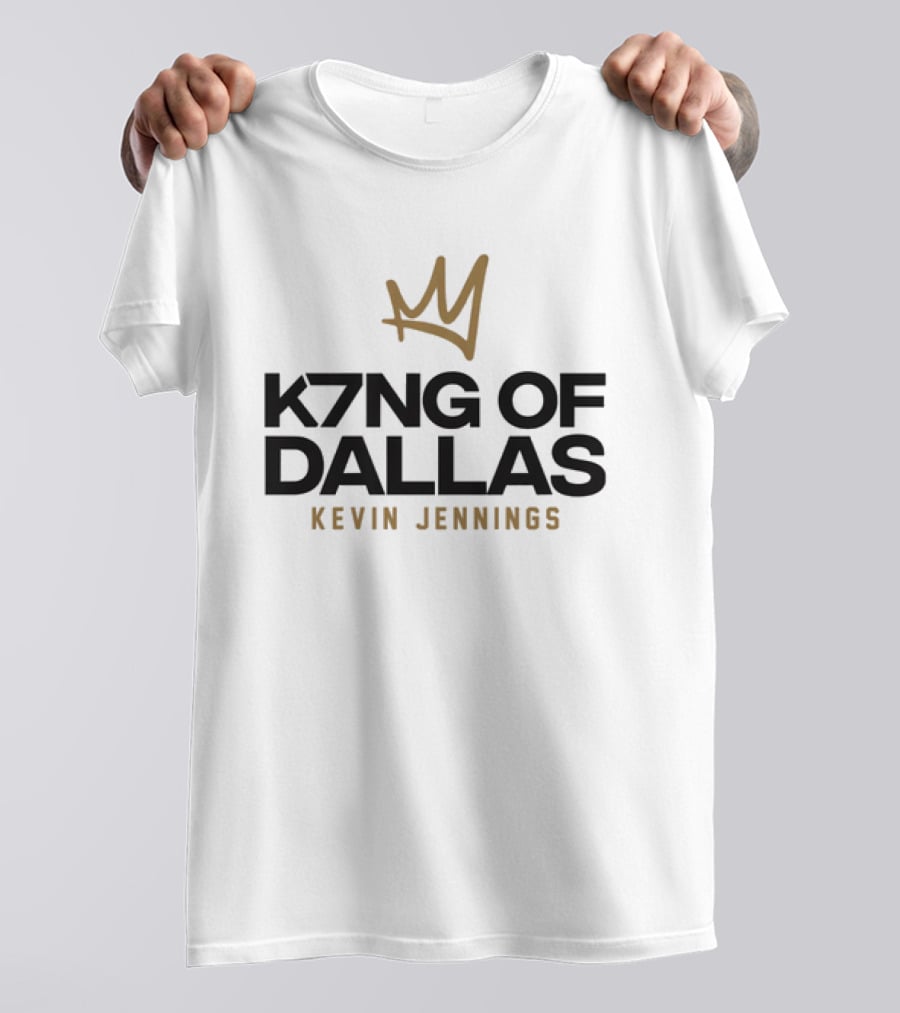 K7NG Of Dallas Kevin Jennings Crown T-Shirt