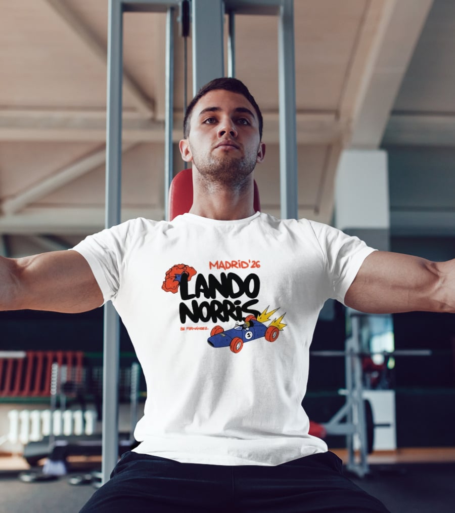 Maddio's Lando Norris Racing Car T-Shirt