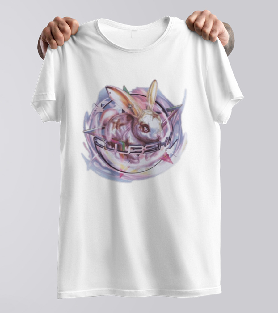 Shygirl Club Shy Rave Bunny Starburst T-Shirt