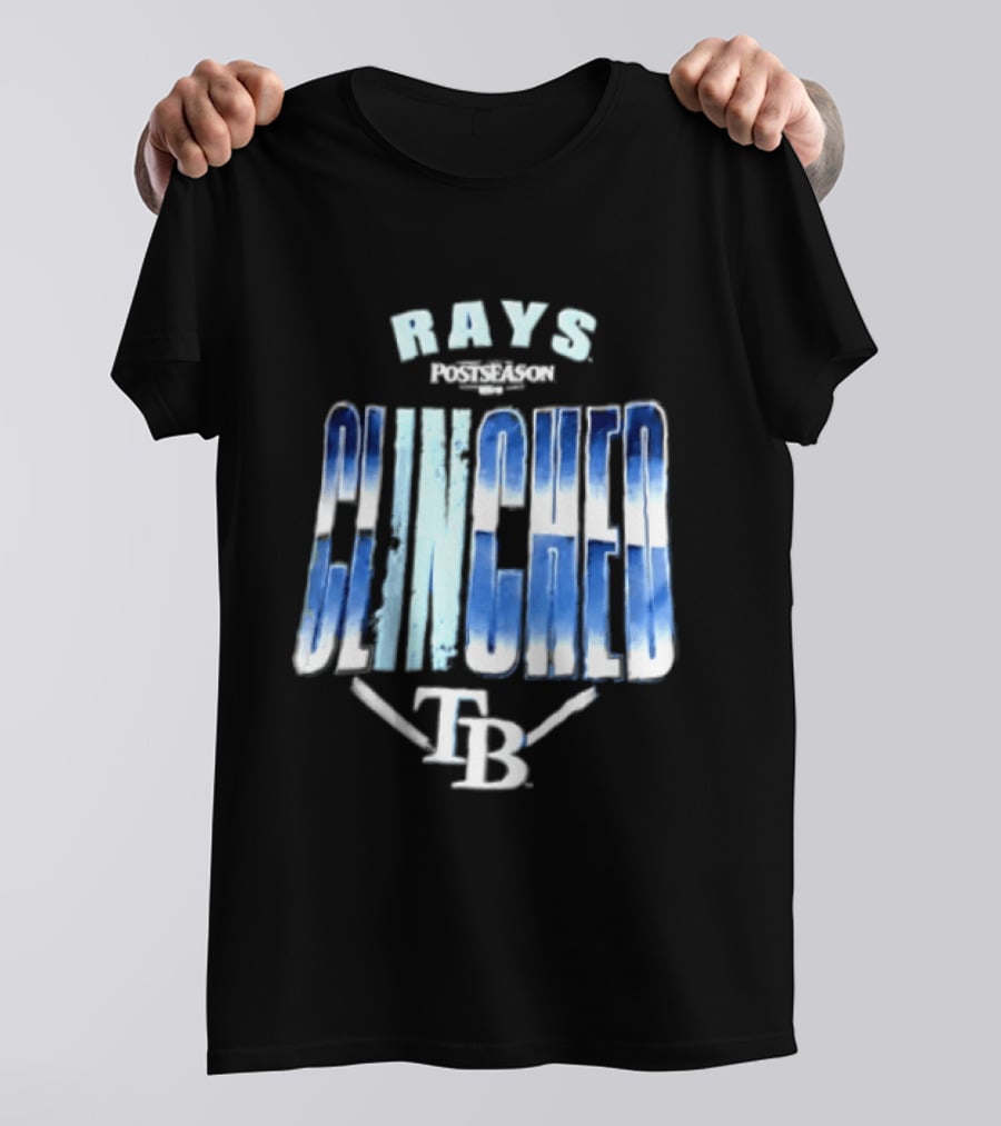 Rays Postseason Clinched TB 2026 T-Shirt
