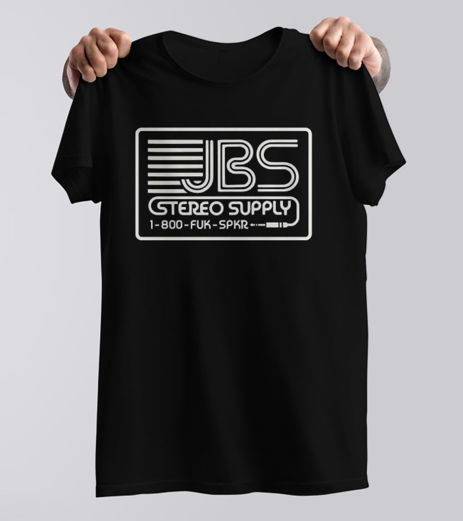 JBS Stereo Supply Johnny Blue Skies 1 800 FUN SHOP T-Shirt