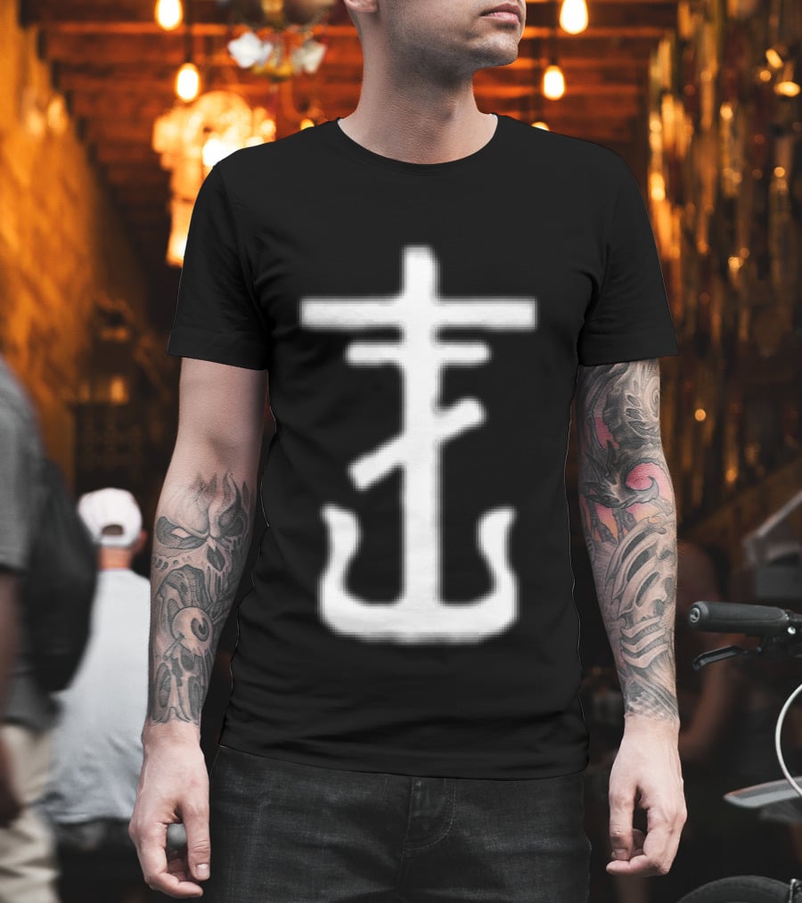 Frank Iero Parachutes 10 Year Anniversary Anchor T-Shirt