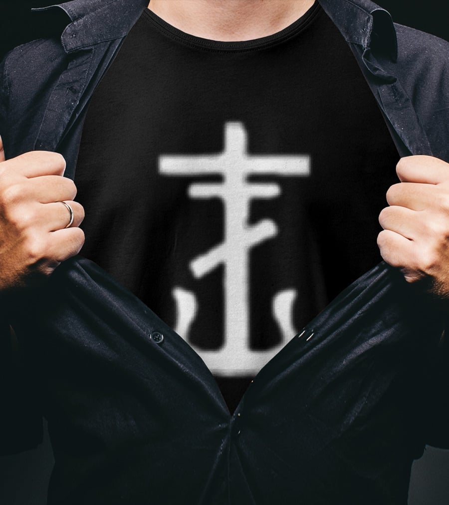 Frank Iero Parachutes 10 Year Anniversary Anchor T-Shirt
